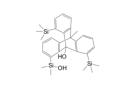 (9-hydroxy-10-methyl-8,16-bis(trimethylsilyl)-9,10-dihydro-9,10-[1,2]benzenoanthracen-1-yl)dimethylsilanol