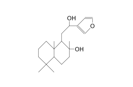 (12R)-15,16-Epoxy-13(16),14-labdadiene-8,12-diol
