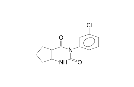 1H-CYCLOPENTAPYRIMIDINE-2,4(3H,4aH)-DIONE, 3-(3-CHLOROPHENYL)TETRAHYDRO-