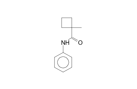 Cyclobutanecarboxamide, 1-methyl-N-phenyl-