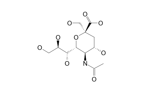 5-ACETAMIDO-2,6-ANHYDRO-3,5-DIDESOXY-2-C-(HYDROXYMETHYL)-D-ERYTHRO-L-MANNO-NONONIC-ACID