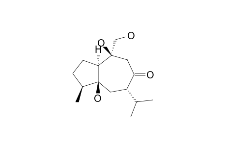 5-BETA,10-BETA,14-TRIHYDROXY-(1-ALPHA-H,7-BETA-H)-GUAI-8-ONE