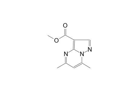 pyrazolo[1,5-a]pyrimidine-3-carboxylic acid, 5,7-dimethyl-, methylester