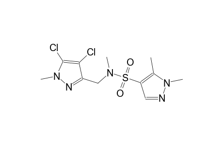 1H-pyrazole-4-sulfonamide, N-[(4,5-dichloro-1-methyl-1H-pyrazol-3-yl)methyl]-N,1,5-trimethyl-