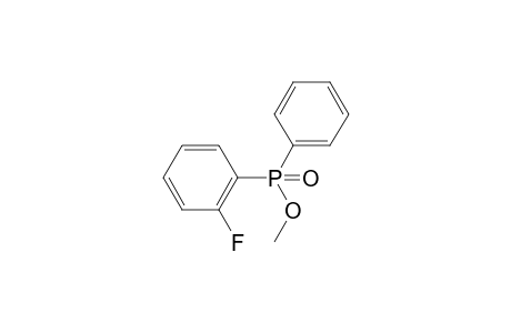 Methyl (2-fluorophenyl)(phenyl)phosphinate