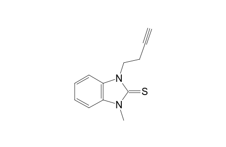 1-(but-3-yn-1-yl)-3-methyl-1,3-dihydro-2H-benzo[d] imidazole-2-thione