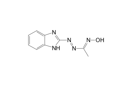 1H-Benzimidazole, 2-[[1-(hydroxyimino)ethyl]azo]-