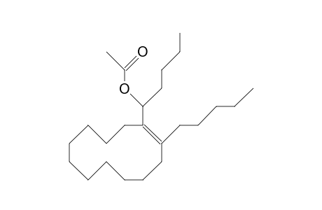 (S)-(Z)-1-(1-Acetoxy-pentyl)-2-pentyl-cyclododecene