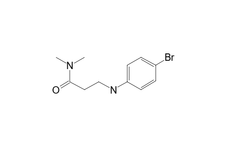 3-(4-Bromoanilino)-N,N-dimethylpropanamide