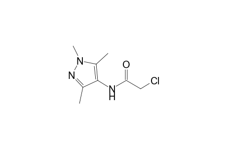 Pyrazole, 4-(2-chloroacetamido)-1,3,5-trimethyl-