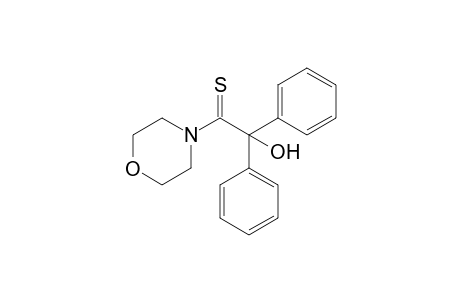 4-[diphenylhydroxy(thioacetyl)]morpholine