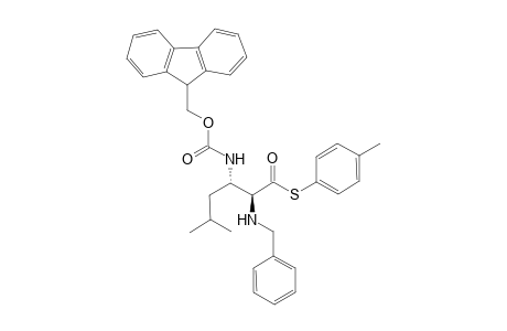 2-(N-Fluoren-9-ylmethoxycarbonylamino)-2-isobutyl-1-(benzylamino)-1-(4'-tolylthiocarbonyl)ethane