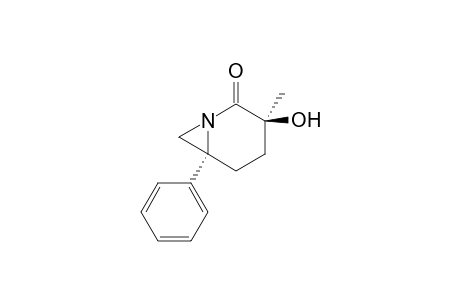 (3S*,6R*)-3-Hydroxy-3-methyl-6-phenyl-1-azabicyclo[4.1.0]hepta-2-one