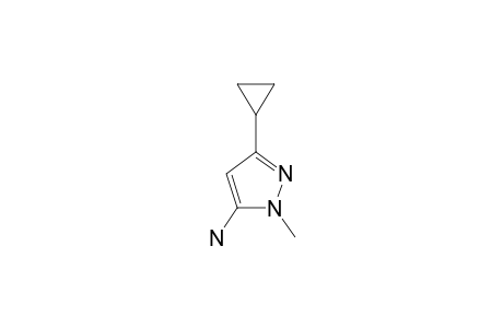 5-AMINO-3-CYCLOPROPYL-1-METHYLPYRAZOLE