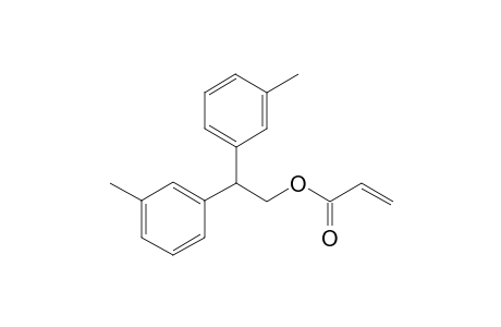 .beta.,.beta.-di-(m-methylphenyl)ethyl acrylate