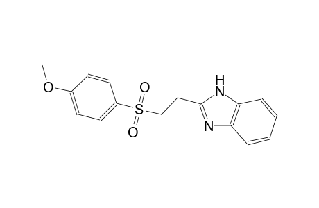 1H-benzimidazole, 2-[2-[(4-methoxyphenyl)sulfonyl]ethyl]-