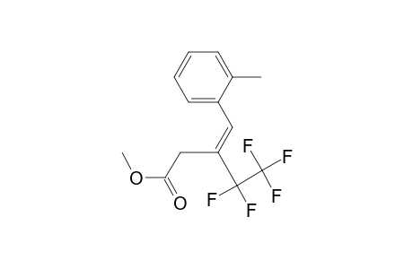 Methyl 3-perfluoroethyl-4-(o-tolyl)but-3-enoate