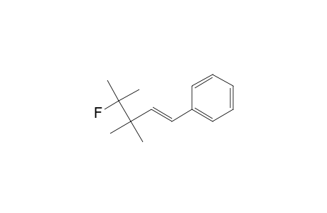 4-Fluoro-1-phenyl-3,3,4-trimethyl-1-pentene