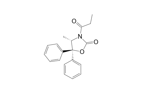 (4R)-N-PROPIONYL-5,5-DIPHENYL-4-METHYLOXAZOLIDIN-2-ONE