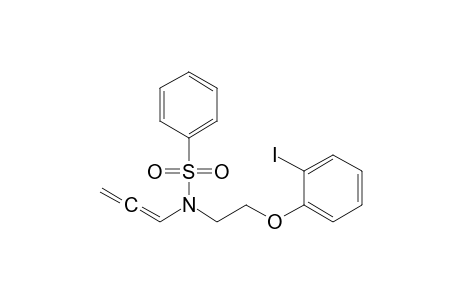 N-[2-(2-iodanylphenoxy)ethyl]-N-propa-1,2-dienyl-benzenesulfonamide