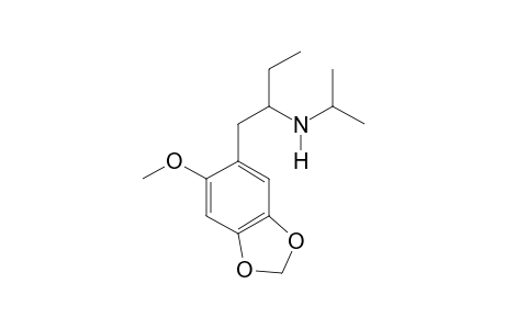 N-iso-Propyl-1-(2-methoxy-4,5-methylenedioxyphenyl)butan-2-amine