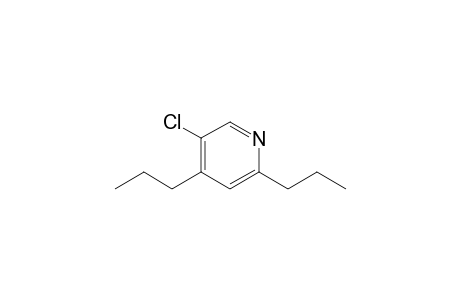 3-Chloro-4,6-dipropylpyridine