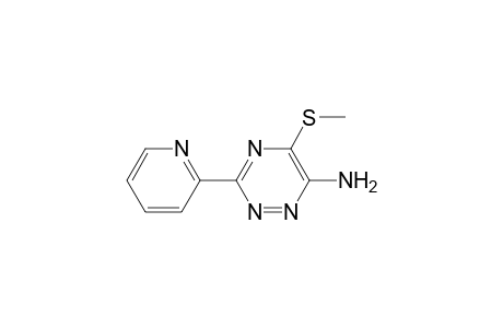 1,2,4-Triazin-6-amine, 5-(methylthio)-3-(2-pyridinyl)-