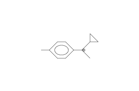 (4-Tolyl)-methyl-cyclopropyl-carbonium cation