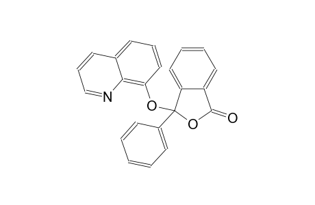 3-phenyl-3-(8-quinolinyloxy)-2-benzofuran-1(3H)-one
