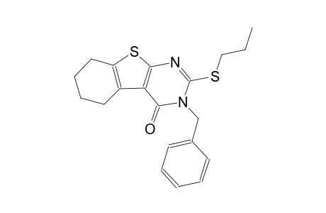 3-benzyl-2-(propylsulfanyl)-5,6,7,8-tetrahydro[1]benzothieno[2,3-d]pyrimidin-4(3H)-one