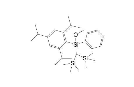 ((methoxy(phenyl)(2,4,6-triisopropylphenyl)silyl)methylene)bis(trimethylsilane)