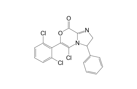 5-Chloro-6-(2,6-dichlorophenyl)-3-phenyl-2,3-dihydroimidazo[2,1-c][1,4]oxazin-8-one