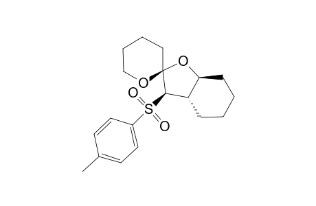 (2S,3R,3aS,7aS)-3-(4-methylphenyl)sulfonylspiro[3a,4,5,6,7,7a-hexahydro-3H-1-benzofuran-2,2'-oxane]