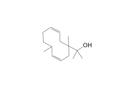 trans,trans-.alpha.,.alpha.,1,4a-Tetramethyl-3,8-cyclodecadiene-1-methanol