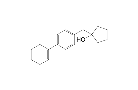 1-[4-(Cyclohex-1-en-1-yl)benzyl]-1-cyclopentanol