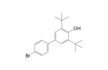 4-(p-BROMOPHENYL)-2,6-DI-tert-BUTYLPHENOL
