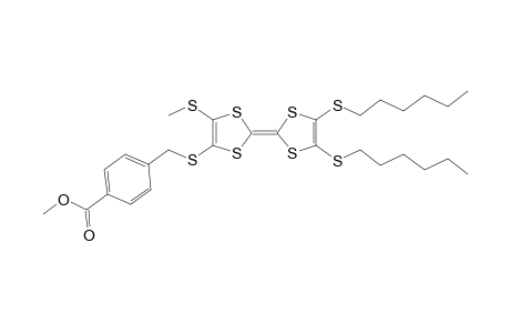 TTF Para-2-Ester [4,5-Bis(hexylthia)-4'-methylthia-5'-(4-methoxycarbonylbenzylthia)tetrathiafulvalene]