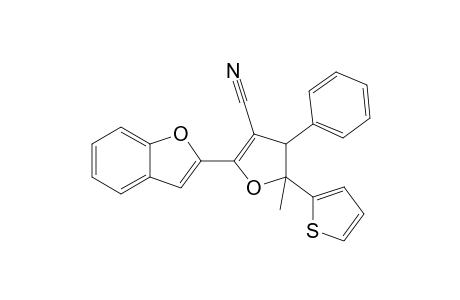 2-(1-Benzofuran-2-yl)-5-methyl-4-phenyl-5-thien-2-yl-4,5-dihydrofuran-3-carbonitrile