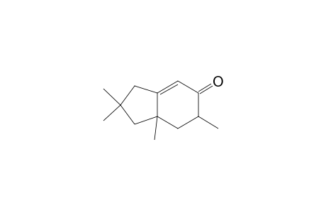 5H-Inden-5-one, 1,2,3,6,7,7a-hexahydro-2,2,6,7a-tetramethyl-