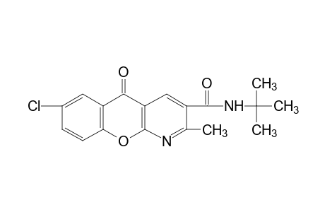 N-tert-BUTYL-7-CHLORO-2-METHYL-5-OXO-5H-[1]BENZOPYRANO[2,3-b]PYRIDINE-3-CARBOXAMIDE