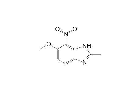 5-Methoxy-2-methyl-4-nitro-1H-benzimidazole