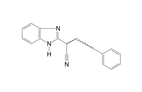 alpha-CINNAMYLIDENE-2-BENZIMIDAZOLEACETONITRILE