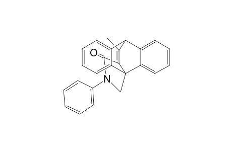 6-METHYL-3-PHENYL-3-AZA-8,9;10,11-DIBENZOTRICYCLO-[5.2.2.0(1,5)]-UNDECA-5,8,10-TRIEN-4-ONE