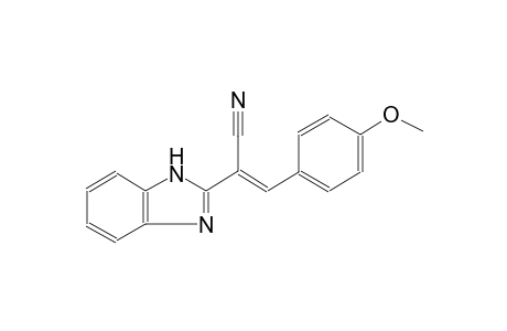 1H-benzimidazole-2-acetonitrile, alpha-[(4-methoxyphenyl)methylene]-