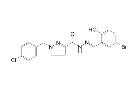 N'-[(E)-(5-bromo-2-hydroxyphenyl)methylidene]-1-(4-chlorobenzyl)-1H-pyrazole-3-carbohydrazide