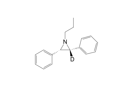 (2R*,3S*)-2-Deuterio-2,3-diphenyl-1-propylaziridine