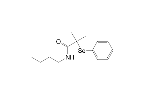 N-Butyl-2-methyl-2-(phenylselenyl)propanamide