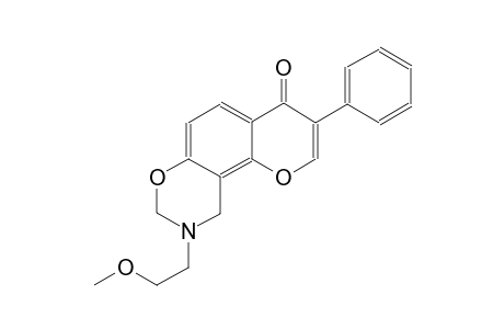 4H,8H-pyrano[2,3-f][1,3]benzoxazin-4-one, 9,10-dihydro-9-(2-methoxyethyl)-3-phenyl-