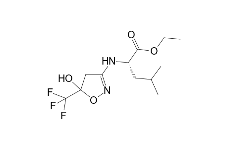 3-[Ethyl(L)-leucinate]-5-trifluoromethyl-5-hydroxy-4,5-dihydroisoxazole