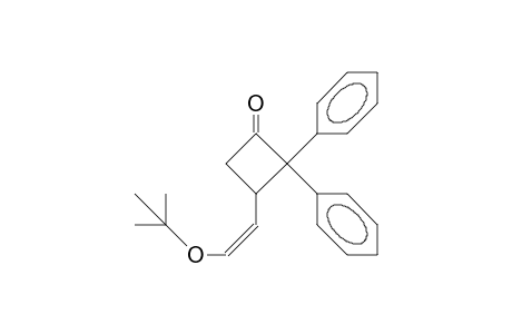 3-(cis-2-T-Butoxy-vinyl)-2,2-diphenyl-cyclobutanone